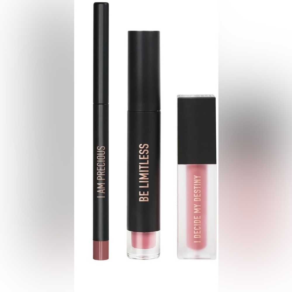 REALHER I CAN & I WILL LIP KIT BRAND NEW SOLD OUT ON REALHER WEBSITE!